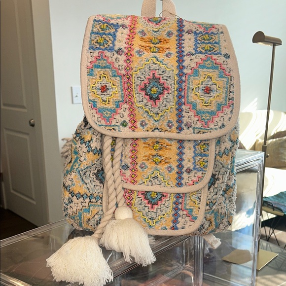 Ruggine Boho Patterned Backpack - Picture 1 of 1
